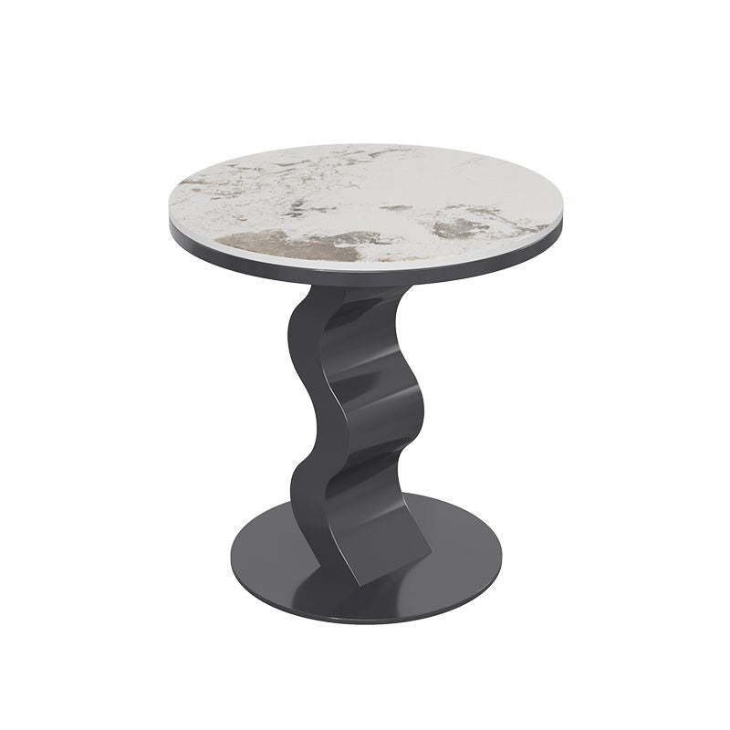 Sintered Stone Corrugated Base Coffee Table