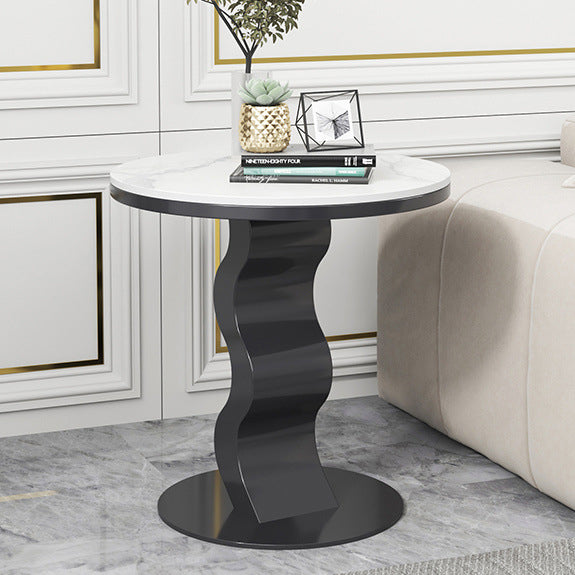 Sintered Stone Corrugated Base Coffee Table