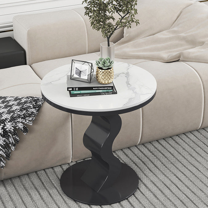 Sintered Stone Corrugated Base Coffee Table