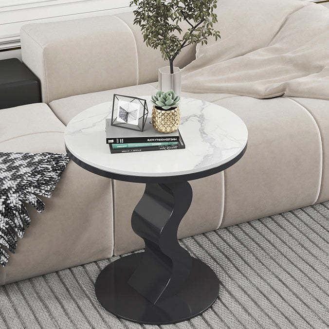 Sintered Stone Corrugated Base Coffee Table