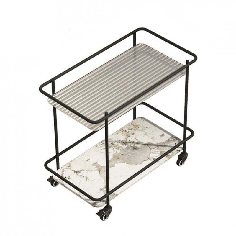 Gray minimalist end sintered end & side tables
