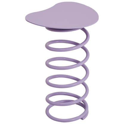 Scandinavian Iron Spiral Spring Stool