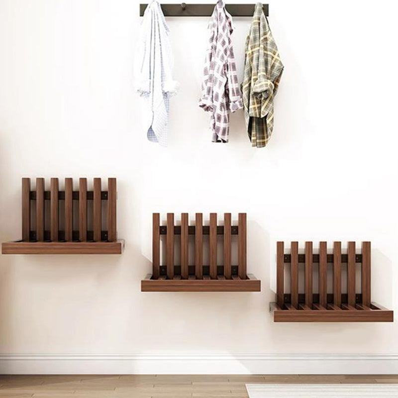 Minimalist Ultra-Thin Wood Foldable Wall-Mounted End Table