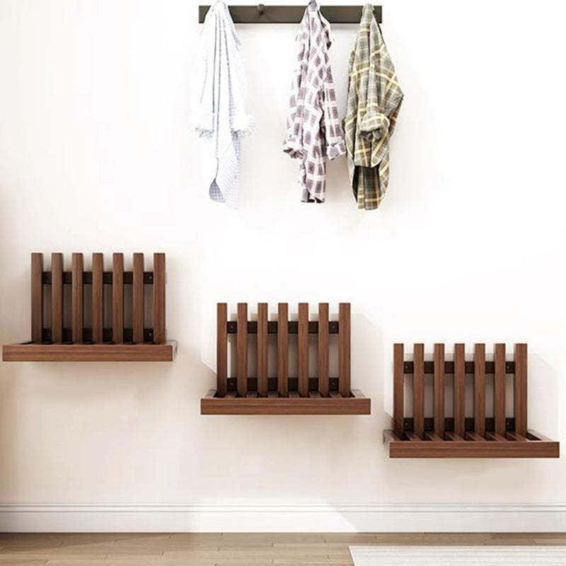 Minimalist Ultra-Thin Wood Foldable Wall-Mounted End Table
