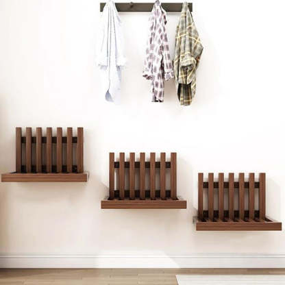 Minimalist Ultra-Thin Wood Foldable Wall-Mounted End Table