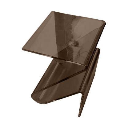 Nordic Acrylic Z-Shape Storage End Table
