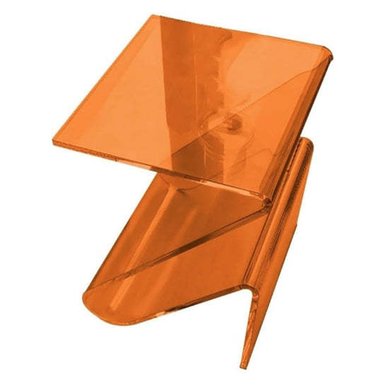 Nordic Acrylic Z-Shape Storage End Table