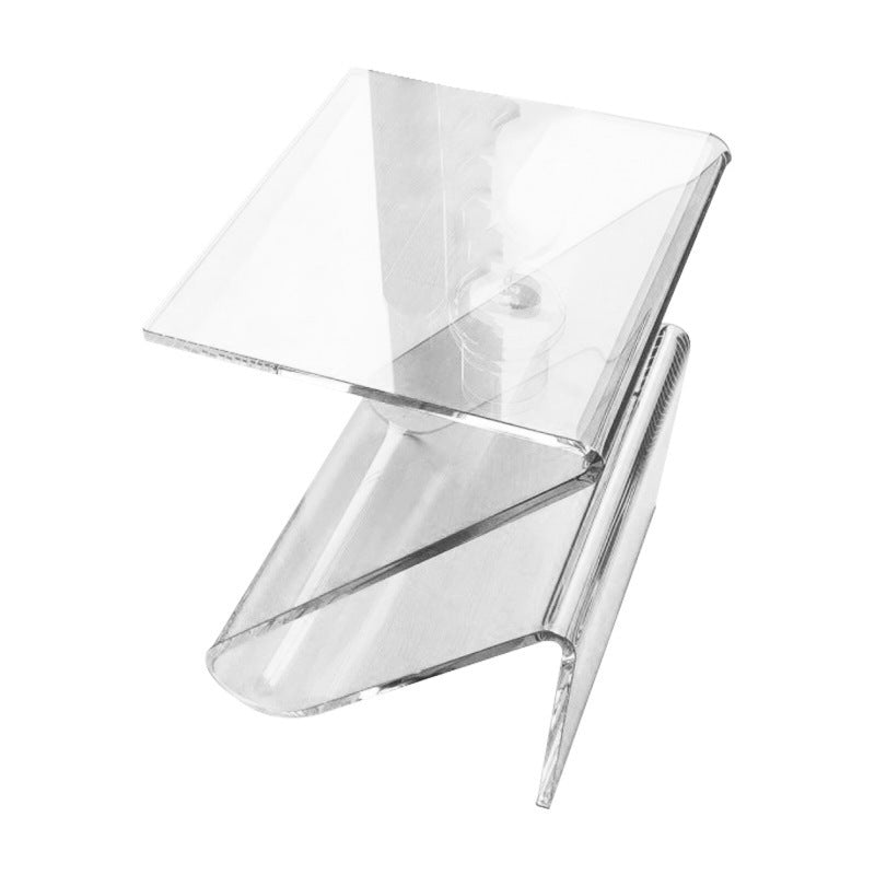 Nordic Acrylic Z-Shape Storage End Table