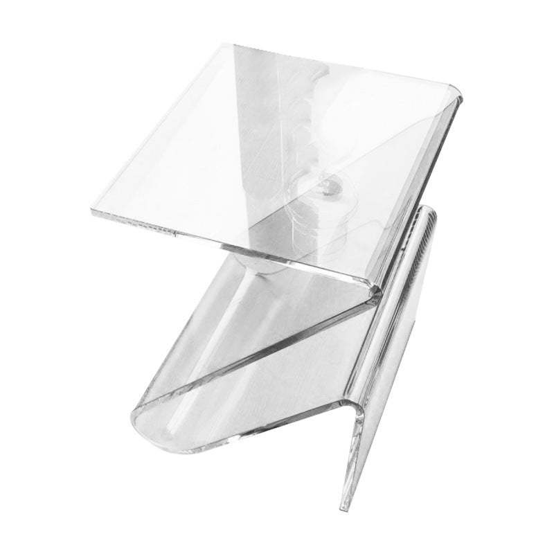 Nordic Acrylic Z-Shape Storage End Table