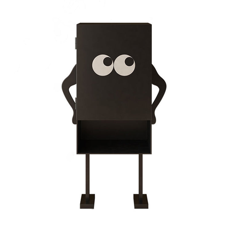 Robot Iron Nightstand 2-Cabinet