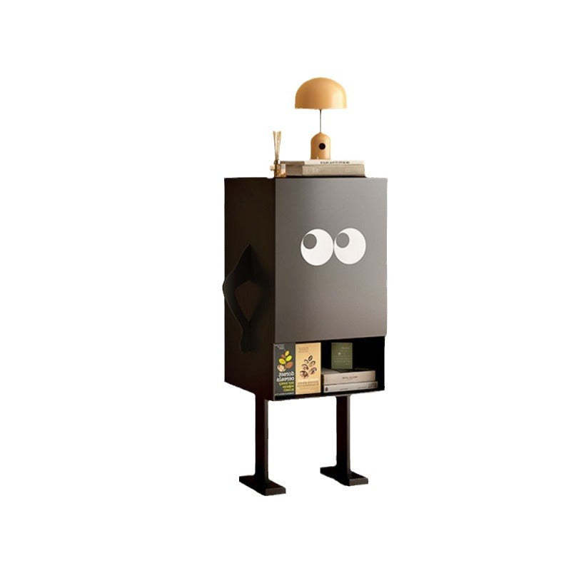 Robot Iron Nightstand 2-Cabinet