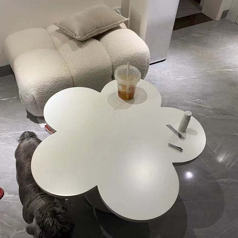 Flower Engineered Wood Coffee Table