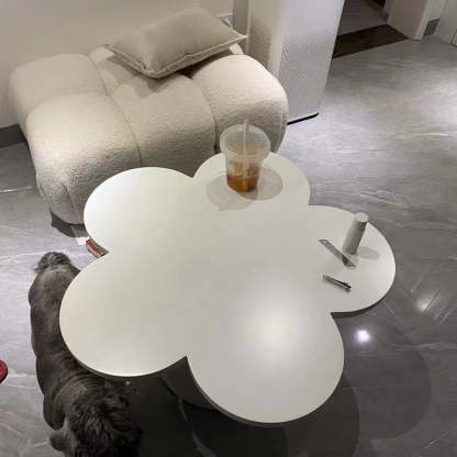 Flower Engineered Wood Coffee Table