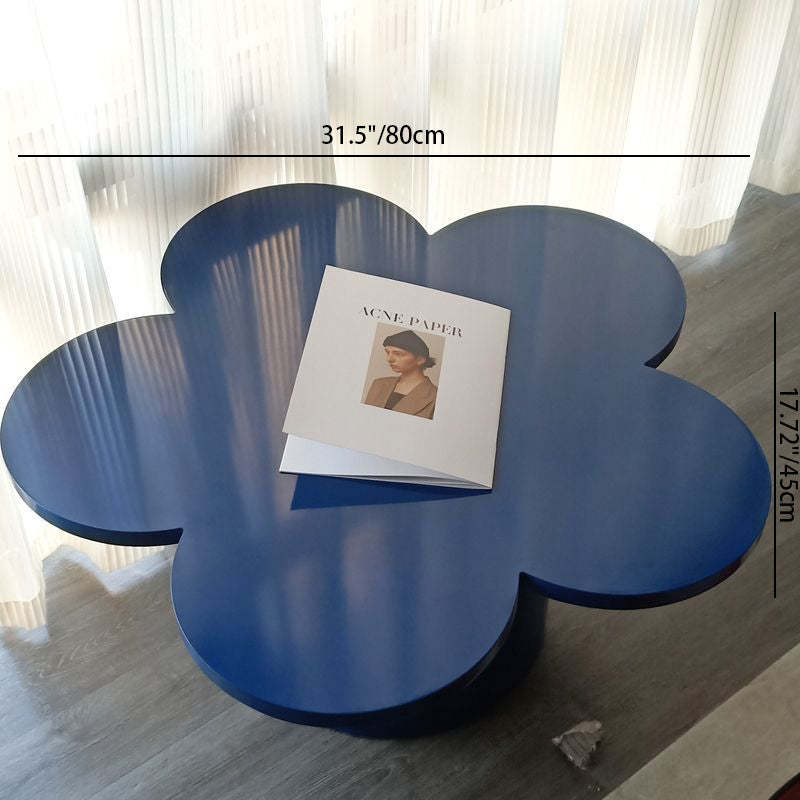 Flower Engineered Wood Coffee Table