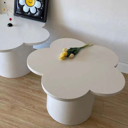 Flower Engineered Wood Coffee Table