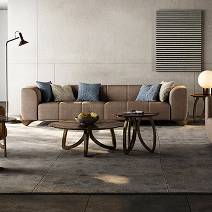 Retro petal black coffee tables, Lighom
