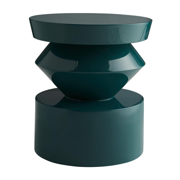 Scandinavian Geometric Cylinder Coffee Table