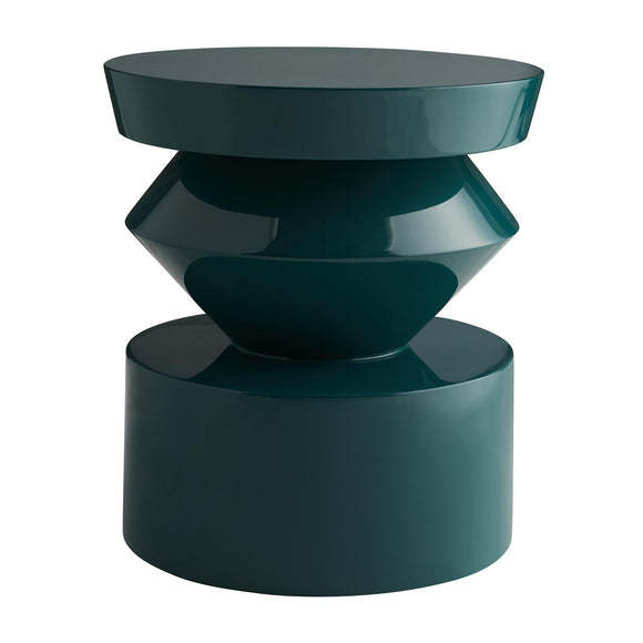 Scandinavian Geometric Cylinder Coffee Table
