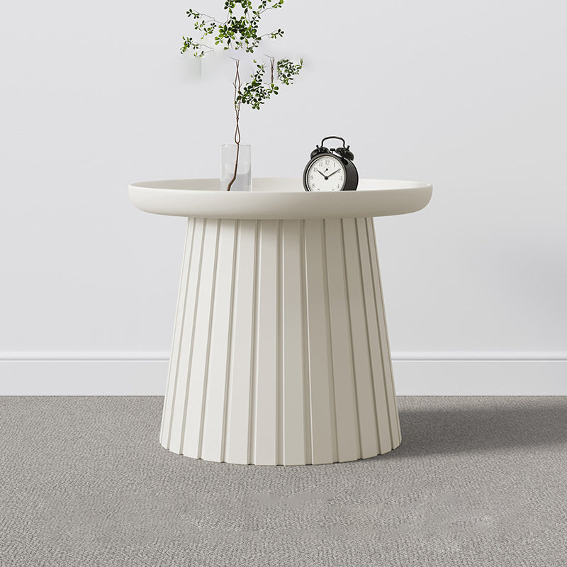 Scandinavian Mushroom Plastic Pedestal Coffee Table