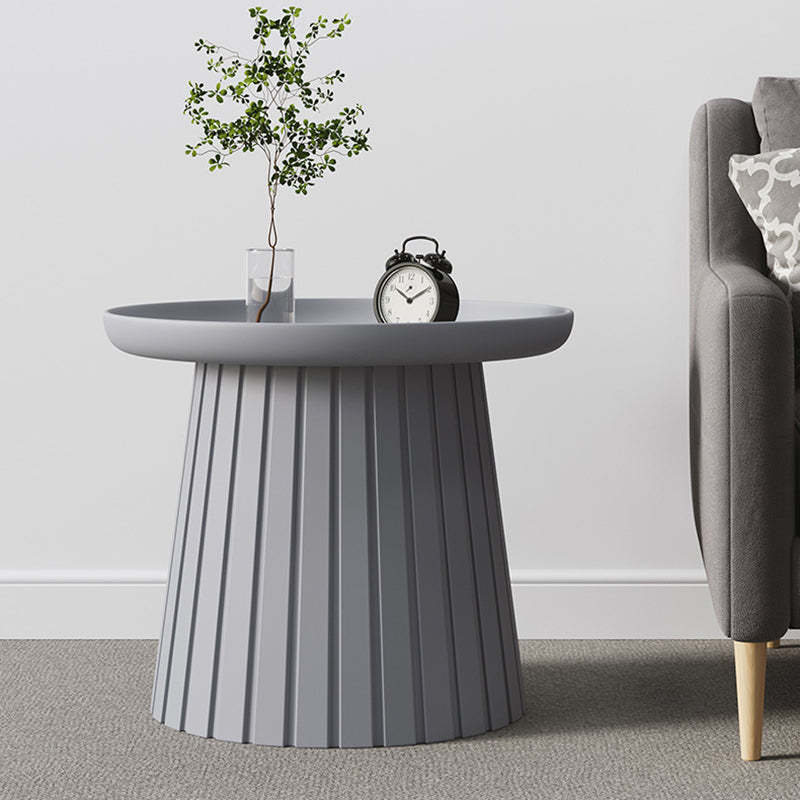 Scandinavian Mushroom Plastic Pedestal Coffee Table