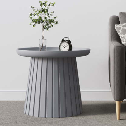 Scandinavian Mushroom Plastic Pedestal Coffee Table