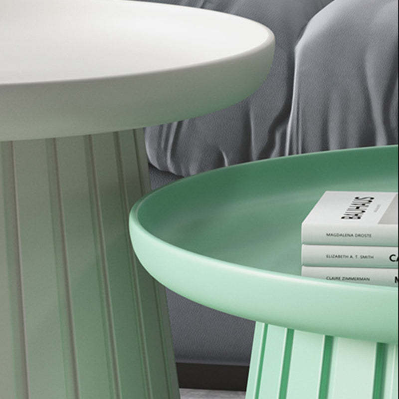 Scandinavian Mushroom Plastic Pedestal Coffee Table