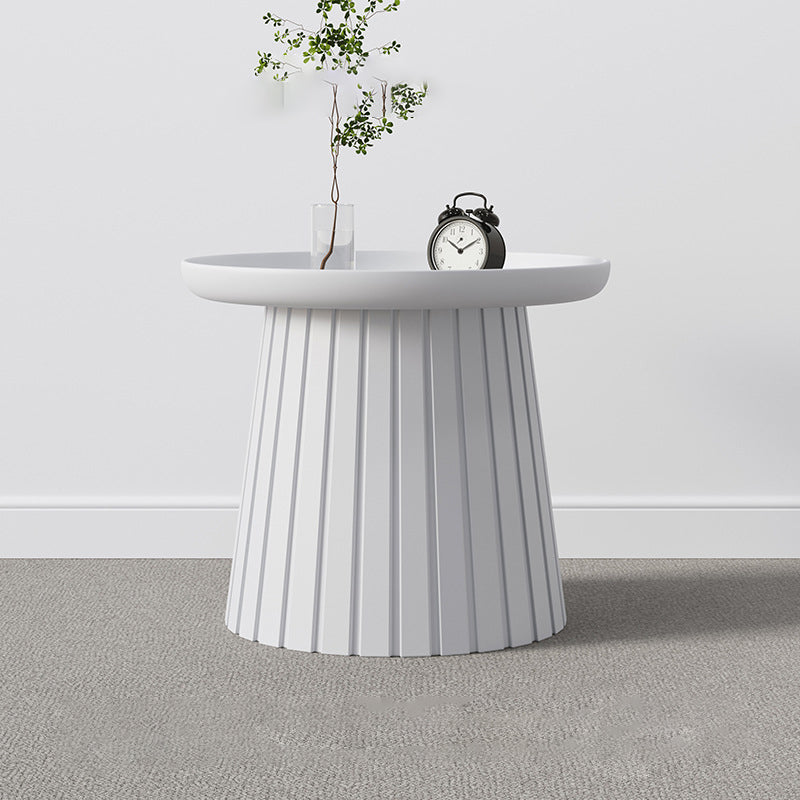 Scandinavian Mushroom Plastic Pedestal Coffee Table