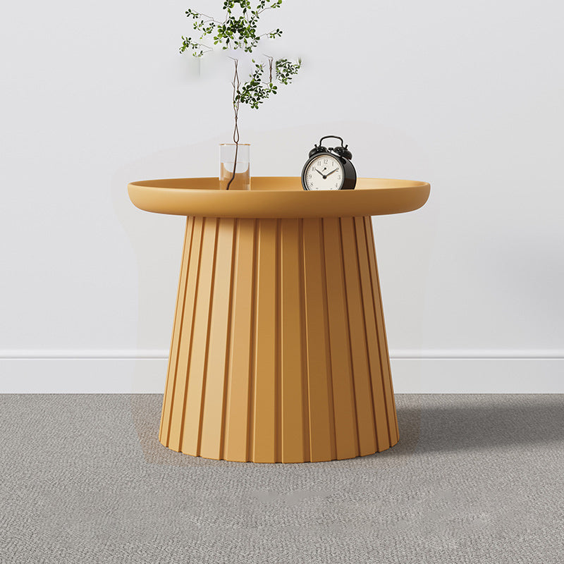 Scandinavian Mushroom Plastic Pedestal Coffee Table