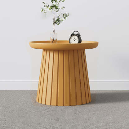 Scandinavian Mushroom Plastic Pedestal Coffee Table
