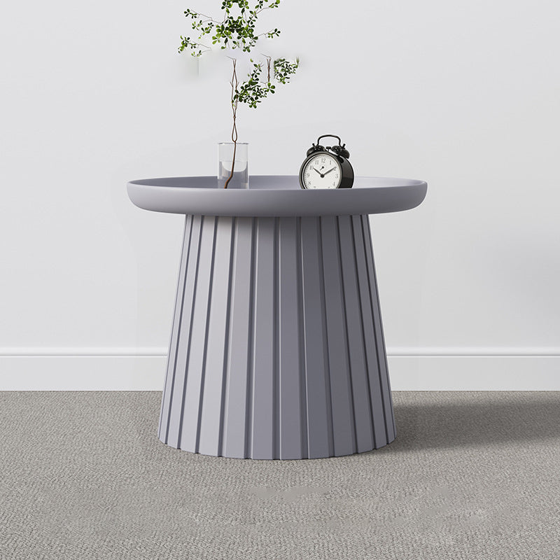 Scandinavian Mushroom Plastic Pedestal Coffee Table