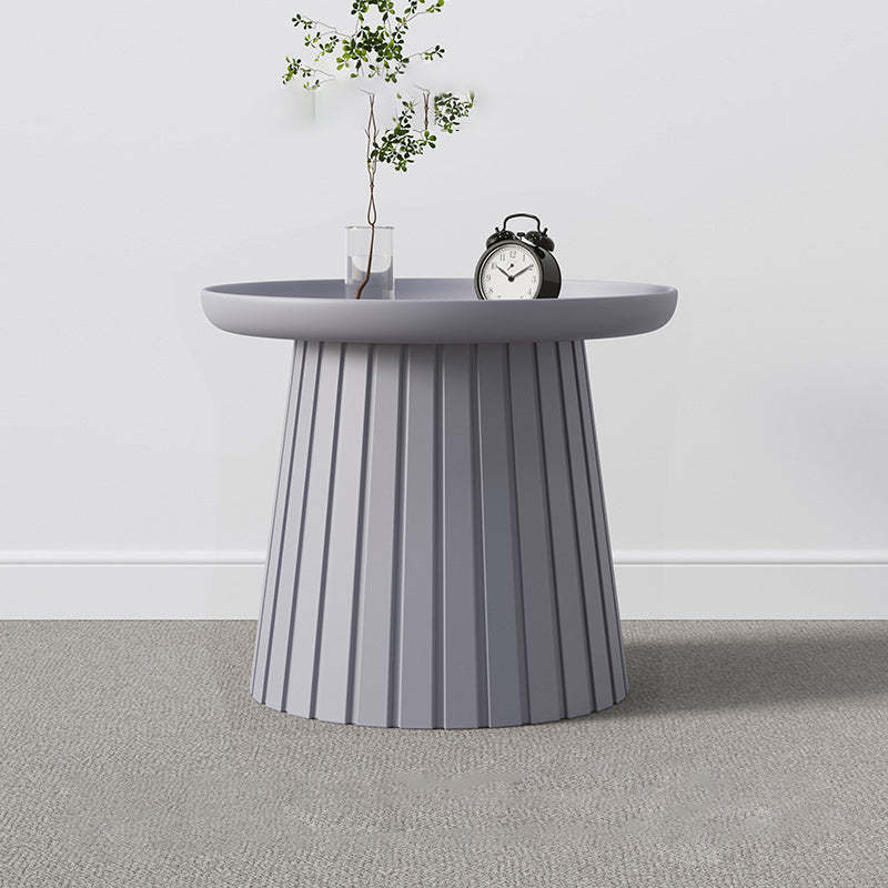 Scandinavian Mushroom Plastic Pedestal Coffee Table