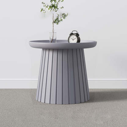 Scandinavian Mushroom Plastic Pedestal Coffee Table