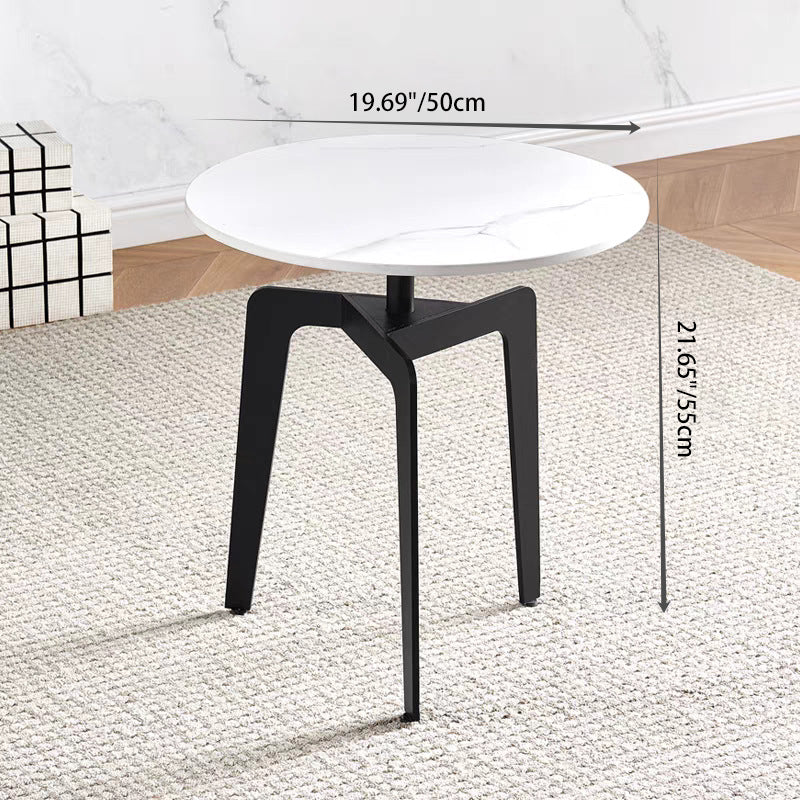 Luxury Sintered Stone Round Coffee Table