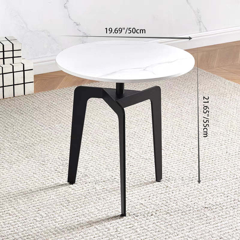 Luxury Sintered Stone Round Coffee Table