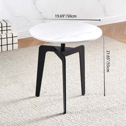 Luxury Sintered Stone Round Coffee Table