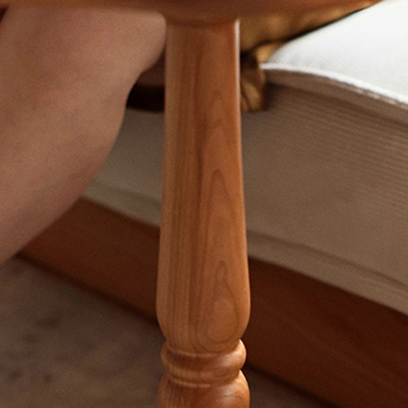 Japanese Cherry Wood Flower Coffee Table