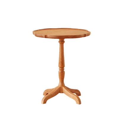 Japanese Cherry Wood Flower Coffee Table