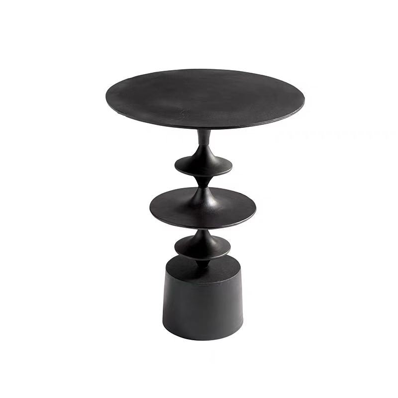 Nordic Round-Top Side Table