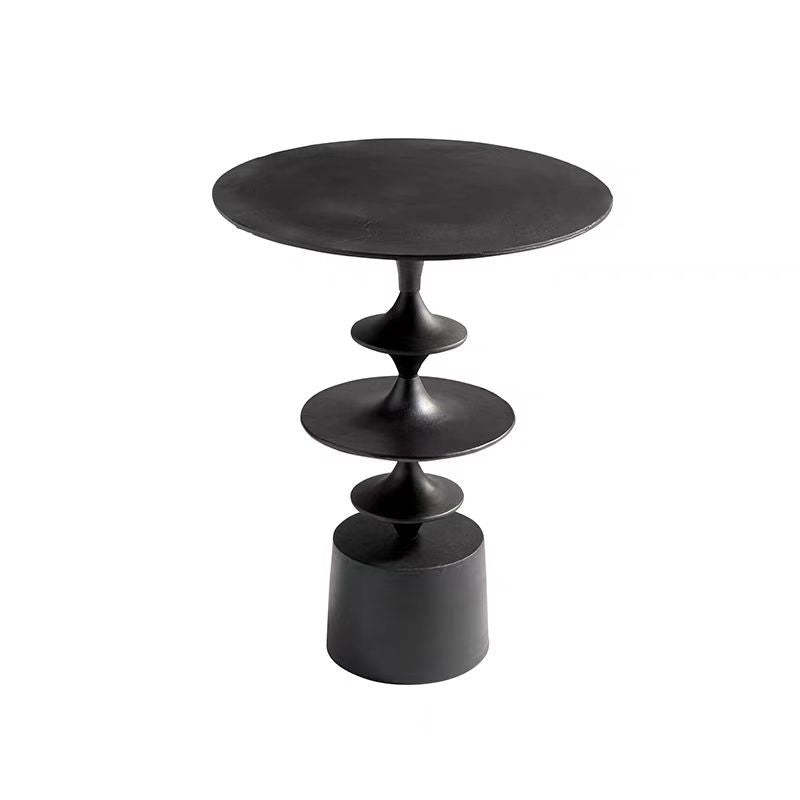 Nordic Round-Top Side Table