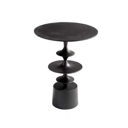 Nordic Round-Top Side Table