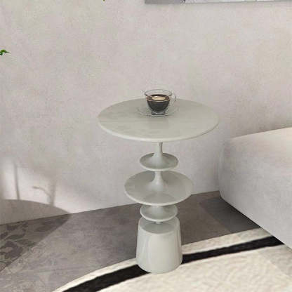 Nordic Round-Top Side Table