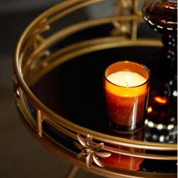 Luxury Geometry Hollow Iron Coffee Table