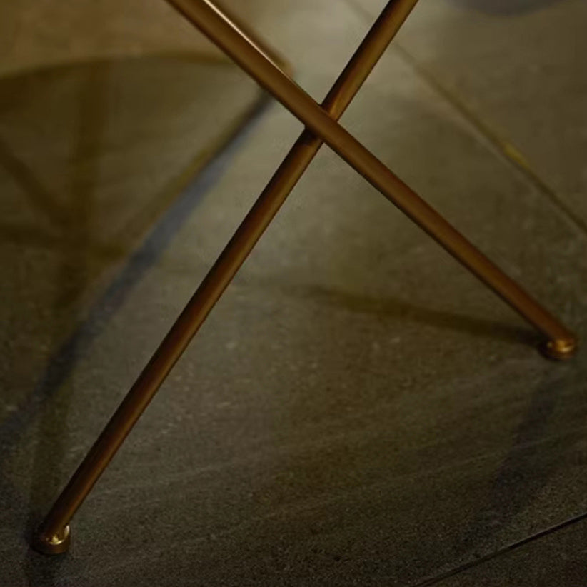 Luxury Geometry Hollow Iron Coffee Table