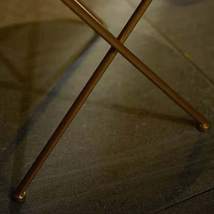 Luxury Geometry Hollow Iron Coffee Table