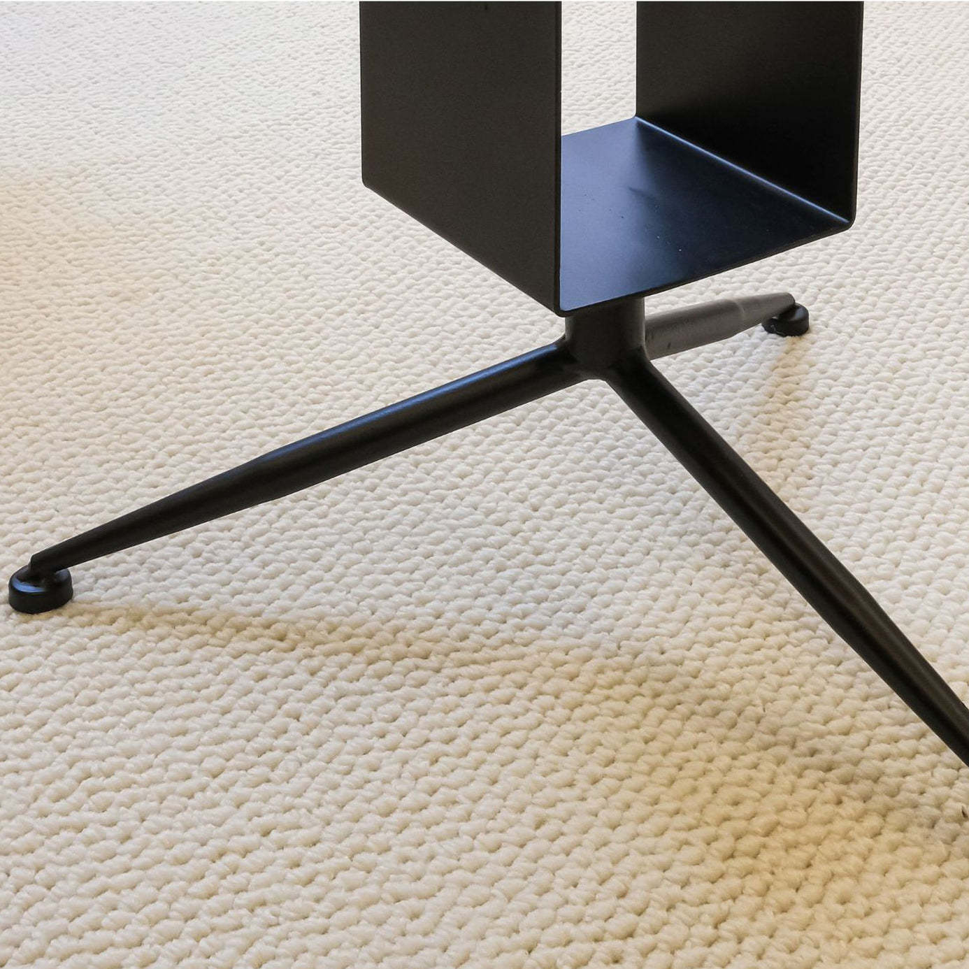 Nordic Glass Iron Tripod End Table