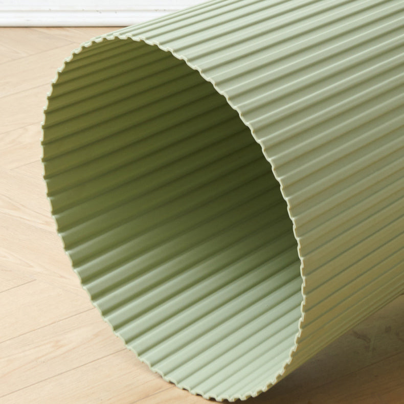 Scandinavian Macaron Plastic Tray Coffee Table — Green