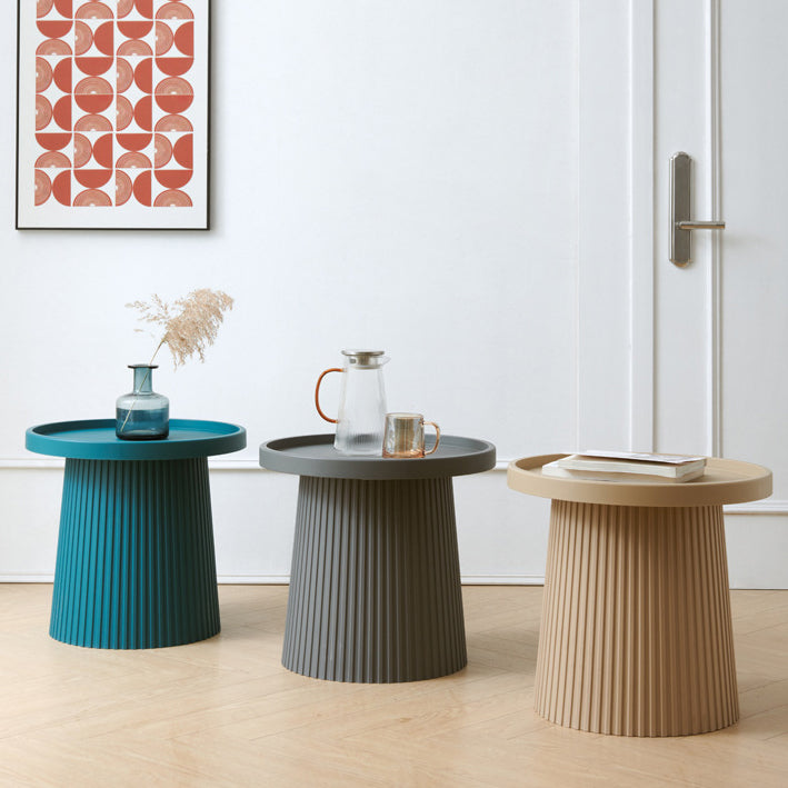 Scandinavian Macaron Plastic Tray Coffee Table