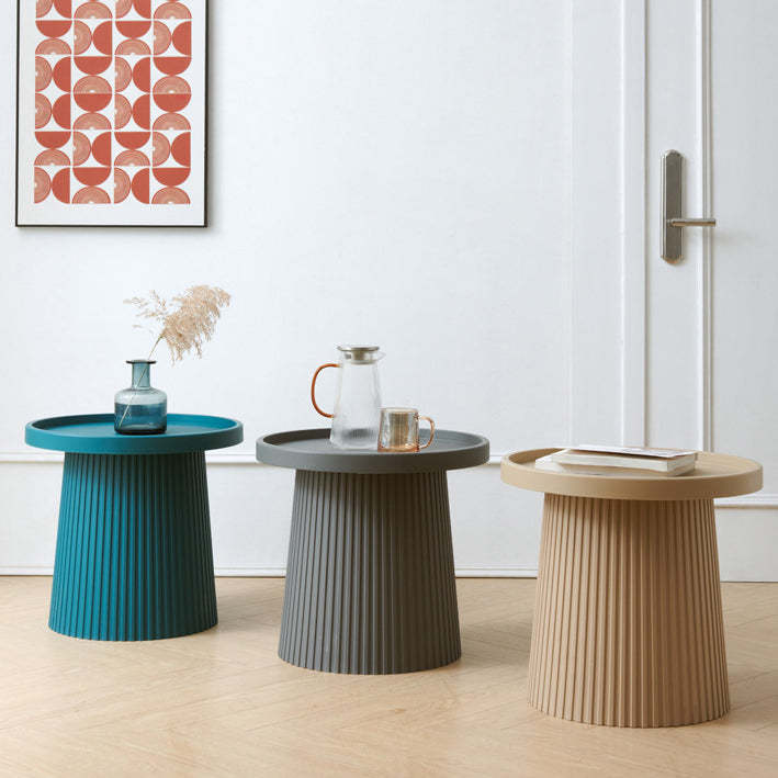 Scandinavian Macaron Plastic Tray Coffee Table