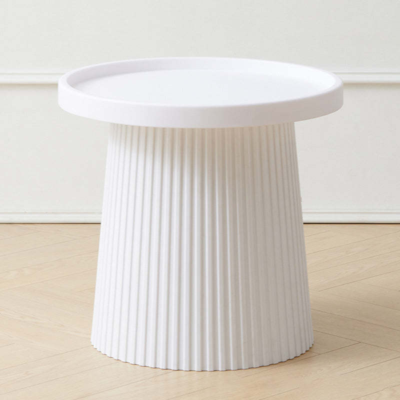 White glass macaron tray coffee tables - nordic