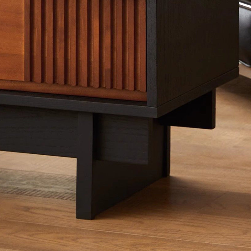French Solid Wood Narrow 3-Drawer Console Table